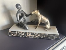 Scultura deco Anni 30 Donna