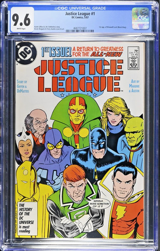 Justice league cgc 6 dc - cgc,