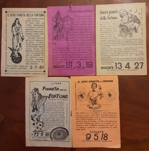 Set foglietti vero - il,