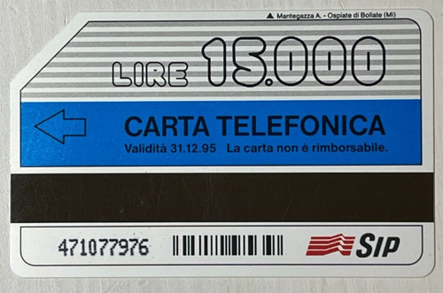 Carta telefonica nuovo numero - telefonica,