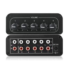 Mini 1-IN-5-OUT Audio Switcher