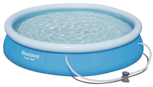 Piscina tonda con anello - piscina,