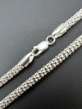 Collana catena maglia popcorn