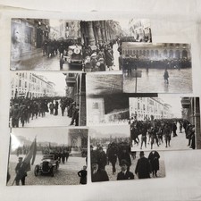 Reggio Emilia lotto di 8 fotografie periodo primi anni 20 albori fascismo