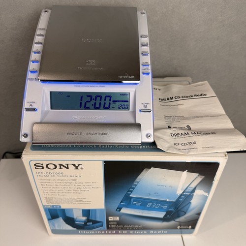Sony dream machine icf cd7000 - sony,