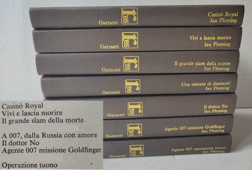 Lotto libri ian - lotto, fleming