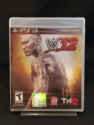 Wwe 2012 sony playstation 3 - 2012, (sony