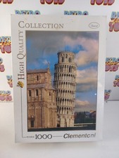 CLEMENTONI 1000 HIGH QUALITY TORRE DI PISA ITALIA  67,7 X 47,7 CM TRAVEL PUZZLE