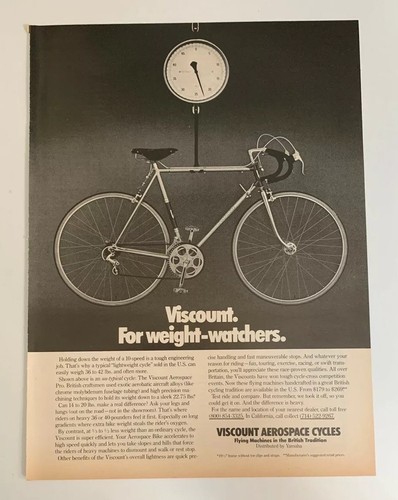 Pubblicità stampa bicicletta