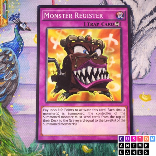 Monster register carta - register, holo