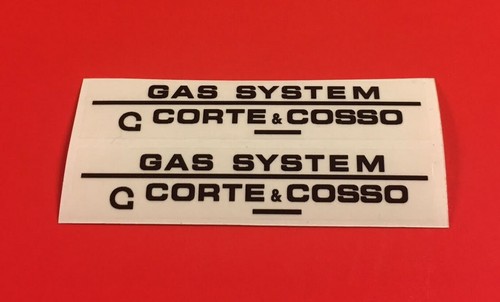 Corte cosso stickers adesivi - &, stickers/adesivi