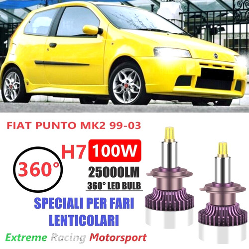 Fiat punto mk2 fari lenticolar - mk2,