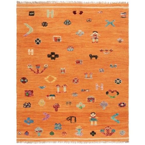 Kilim afghan handgewebt - kilim,