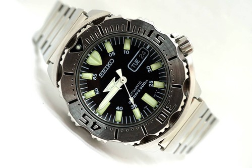 Seiko black monster - seiko,