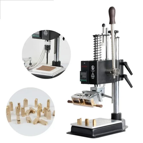 Pressa manuale per pelletteria