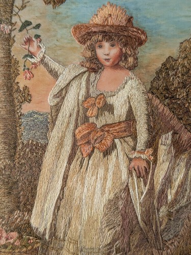 Vintage c1950 silk - c1950,