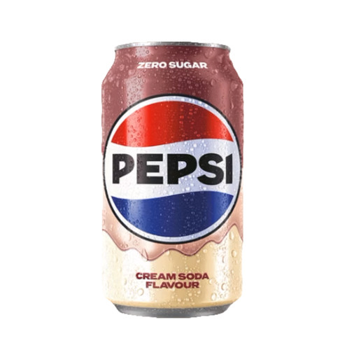 Pepsi zero cream soda - zero,