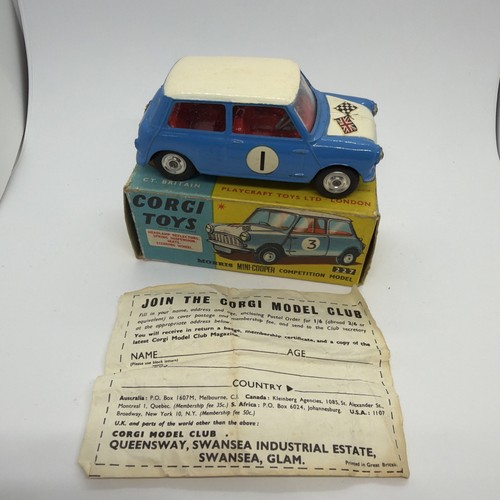 Corgi toys 227 mini cooper - 227,