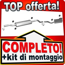 Scarico Completo per MERCEDES VITO (W639) 109 111 115 CDi SWB con ESD Marmitta