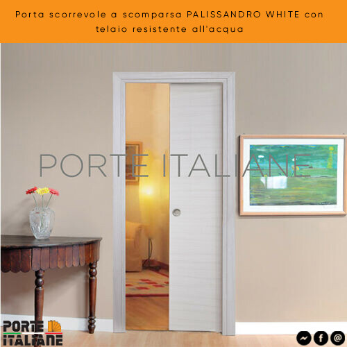 Porta scorrevole scomparsa - porta, a