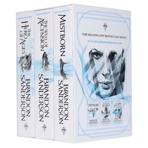 Mistborn trilogy books box - trilogy,