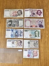 Lotto banconote lire 100000 - banconote,