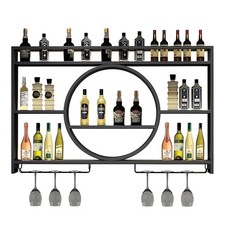 Porta Vino da Parete 3 Livelli