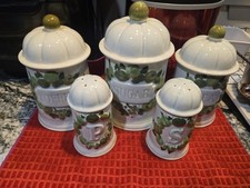 Set 4 pezzi barattoli per