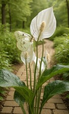 SPATHIPHYLLUM WALLISII _