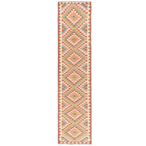 Kilim afghan 372x88 tappeto - 372x88,