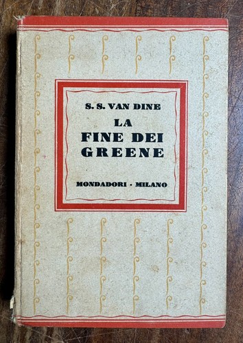 Van dine la fine dei - -,