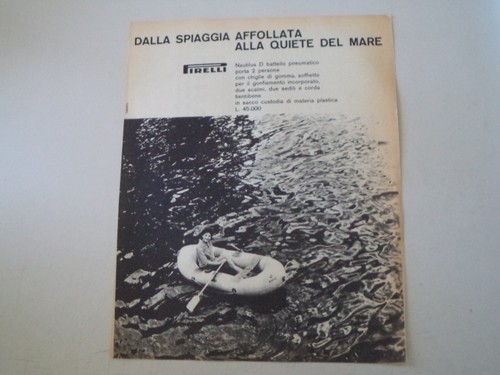 Advertising pubblicità 1961 - advertising,