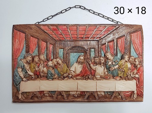 Ultima cena scultura resina - ultima,