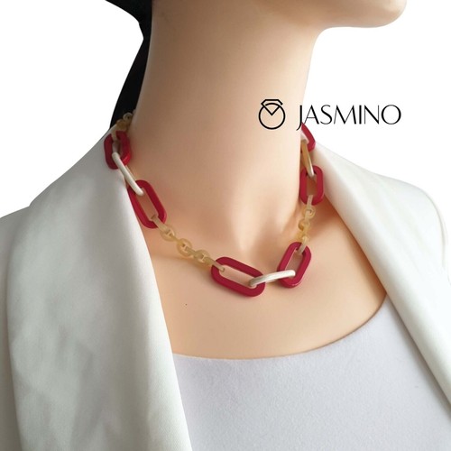 Girocollo corno rosso fatto - corno,