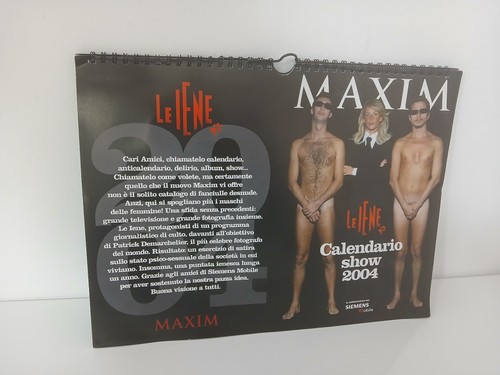 Calendario maxim iene - maxim, le