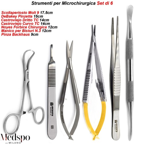 Kit microchirurgia orale - kit,