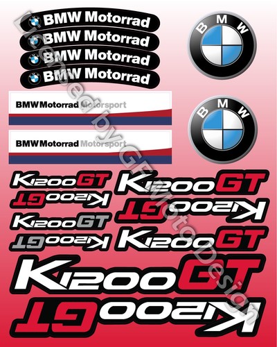 Adesivo moto bmw k1200 - bmw,
