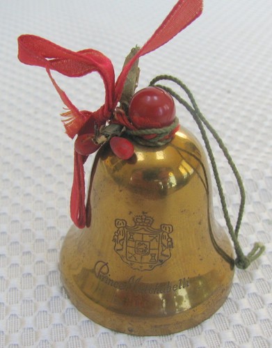 Ornamento campana ottone - ornamento,