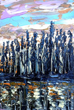 Dipinto ad olio estate