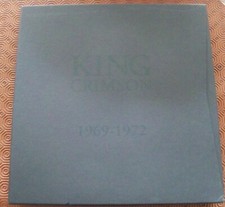 KING CRIMSON "1969 1972" 6LP 200GR BOX SET GREAT CONDITIONS COMPLETE BOOKLET