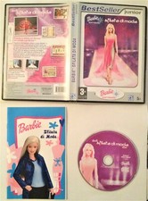 BARBIE SFILATA DI MODA JUNIOR STILISTA + MANUALE - PC FASCHION SHOW GARANTITO