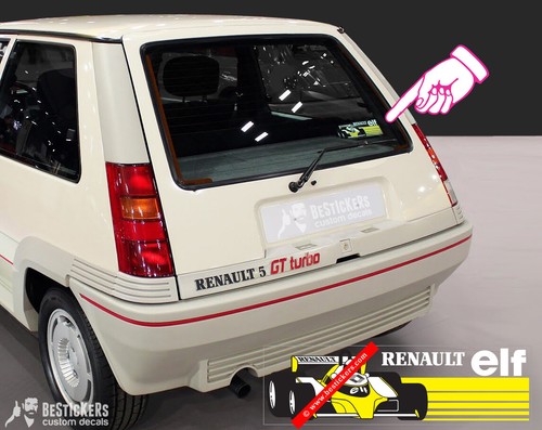 Adesivo elf renault - f1, 5