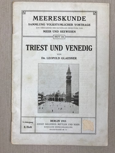 1915 triest und - 1915,,