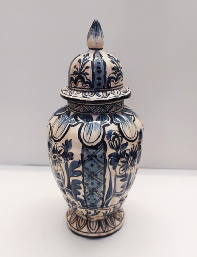 Vaso ceramica bicolore anni - ceramica,