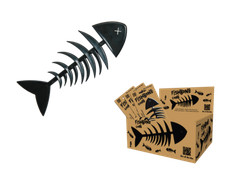 Fishbone Novelty Comb - Fun