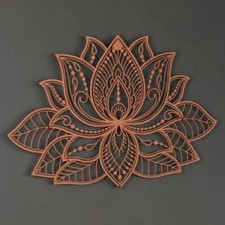 Arte da parete in metallo di