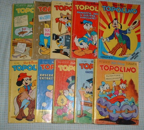 Collezione fumetti topolino - collezione,