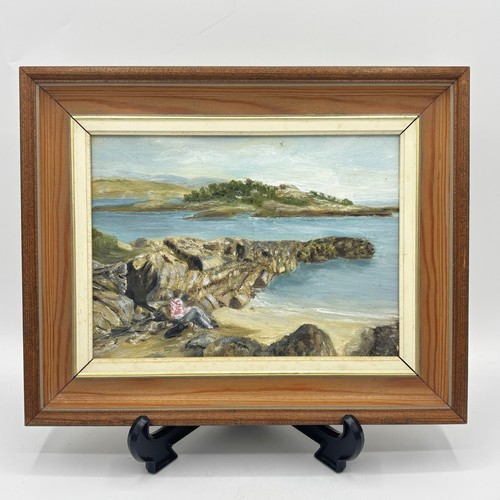 Scena spiaggia vintage