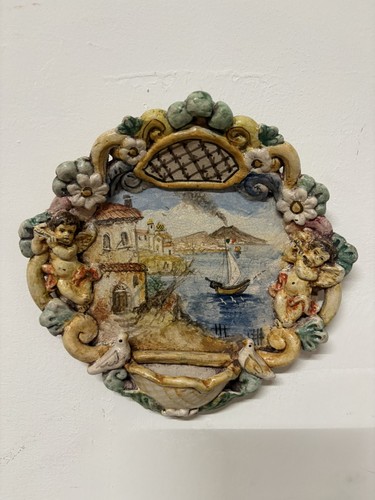 Acquasantiera napoli veduta - acquasantiera,