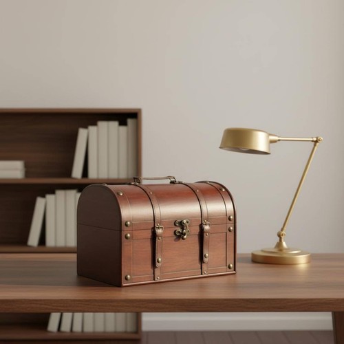 Baule vintage maniglia - baule,